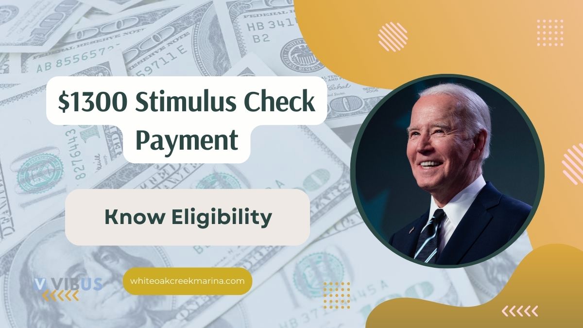 $1300 Stimulus Check Payment