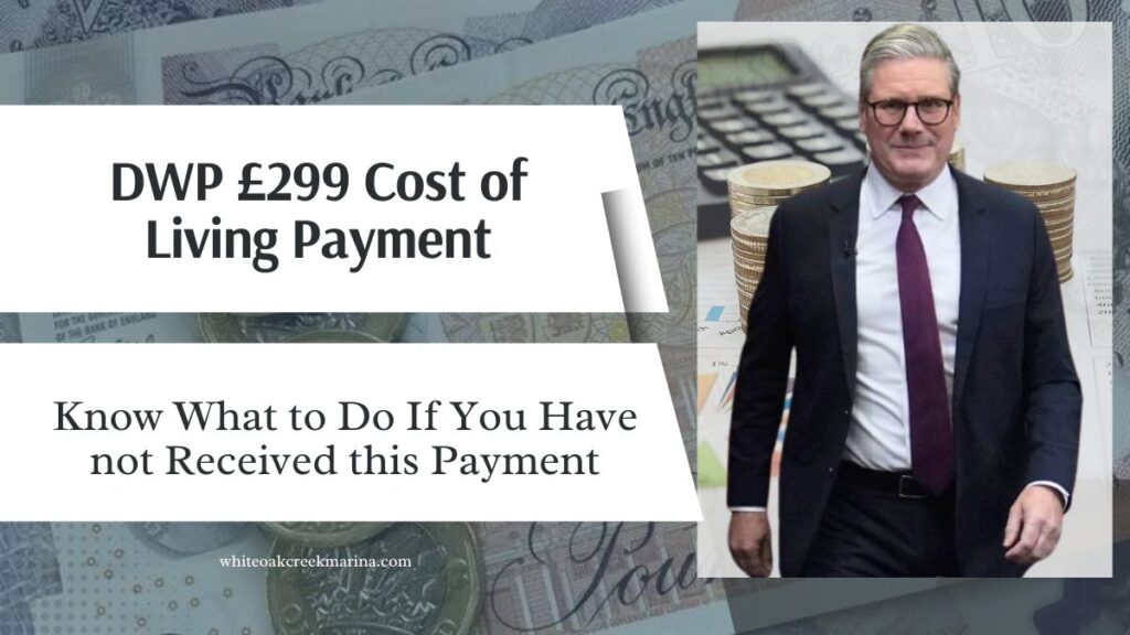 DWP £299 Cost of Living Payment